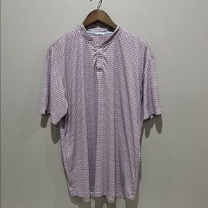 Swannies Co Flip Flop Pattern  Men’s Polo Shirt size XXL